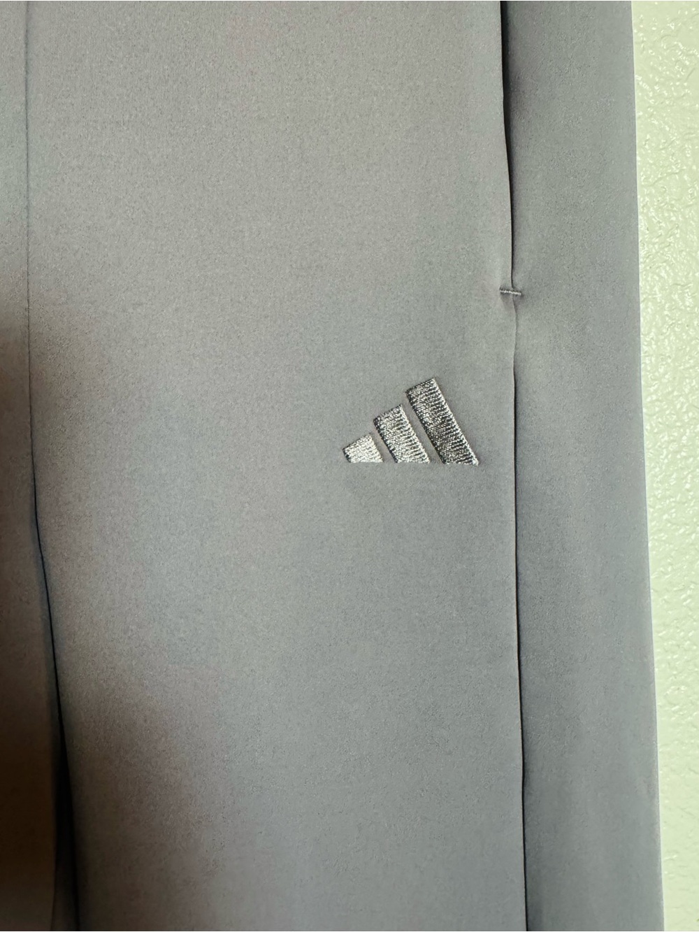 Adidas Gray High Waisted Athletic Sweatpants NWOT - Picture 4 of 7